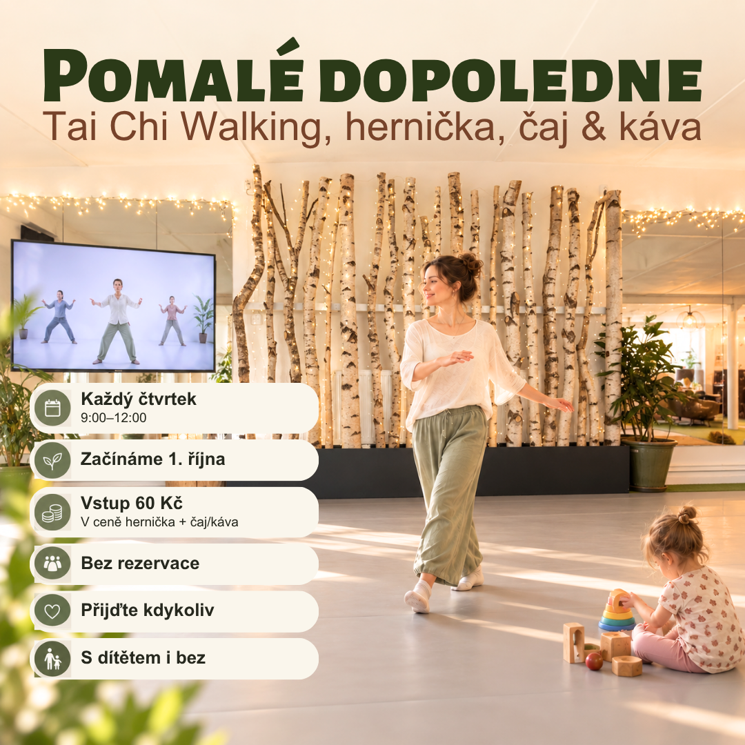 Pomalé dopoledne: Tai Chi Walking & hernička