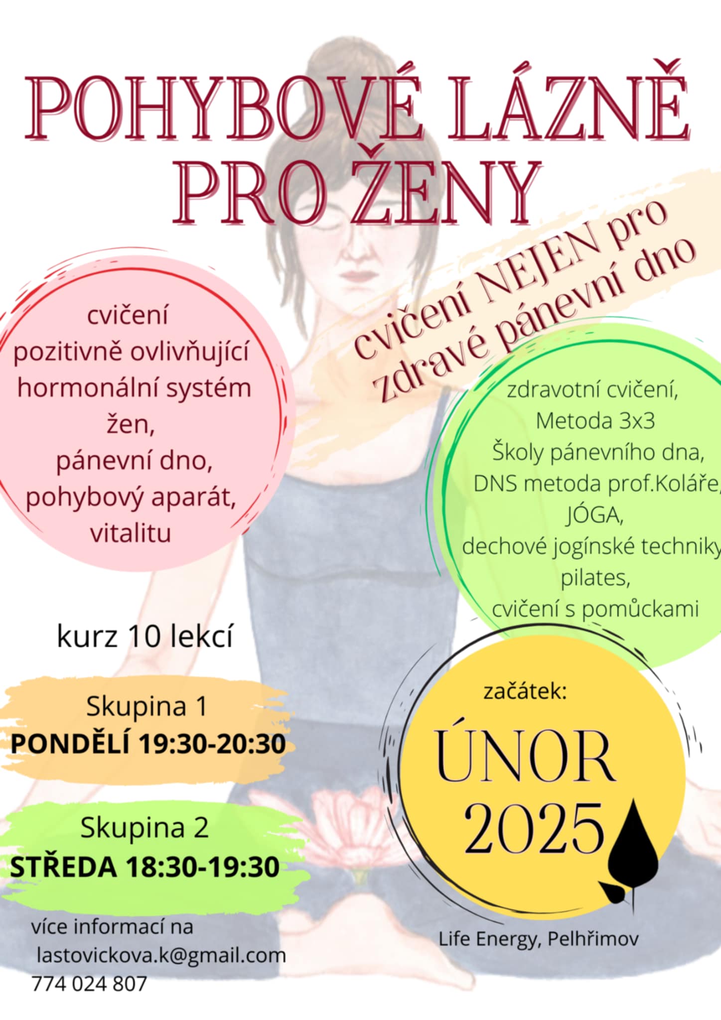 Pohybové lázně pro ženy