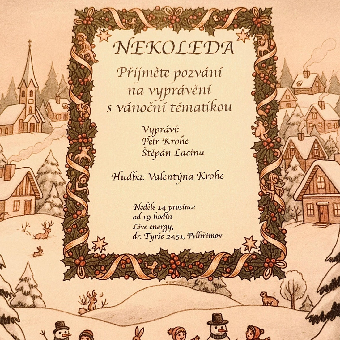 STORYTELLING: Vánoční vyprávění