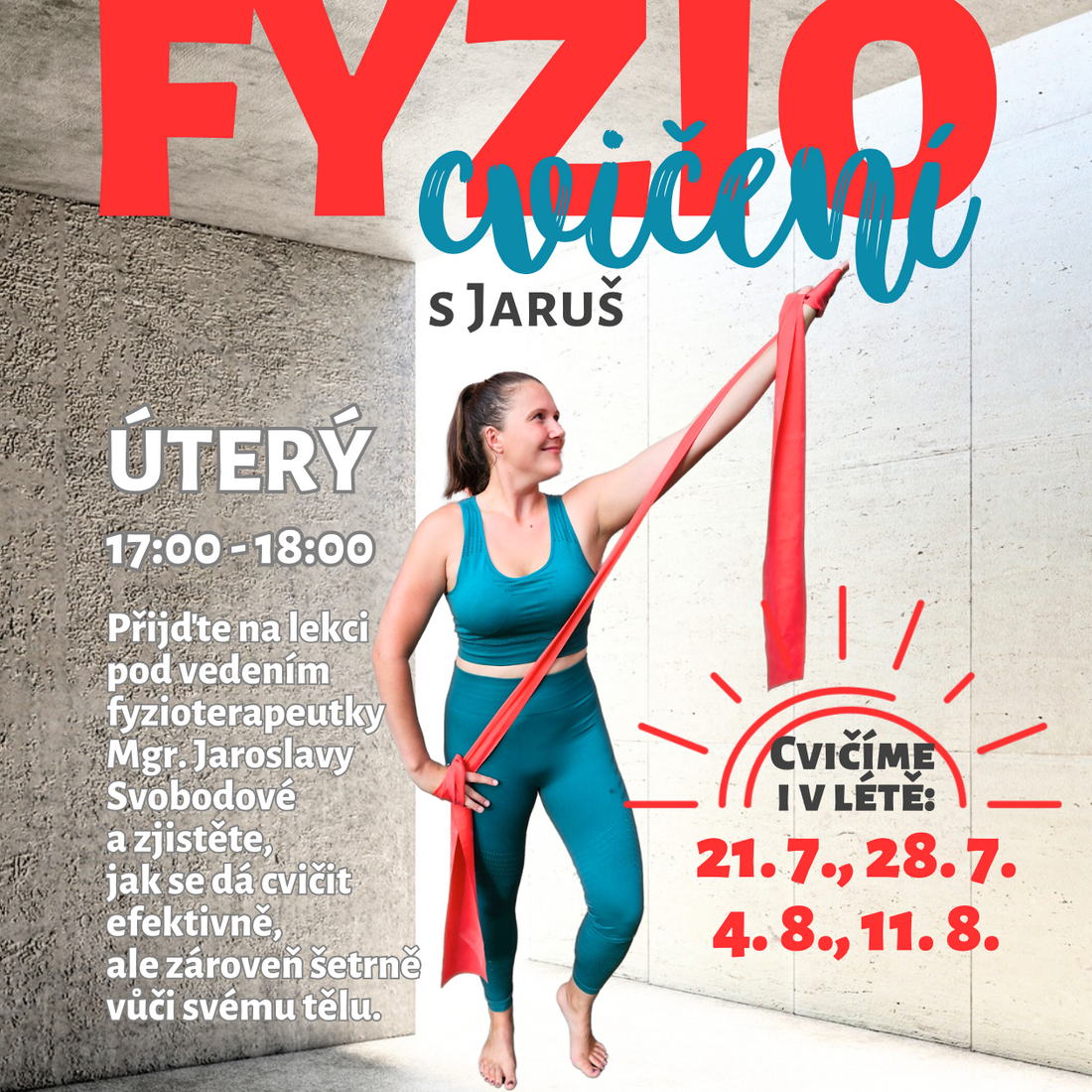 FYZIOcvičení s Jaruš