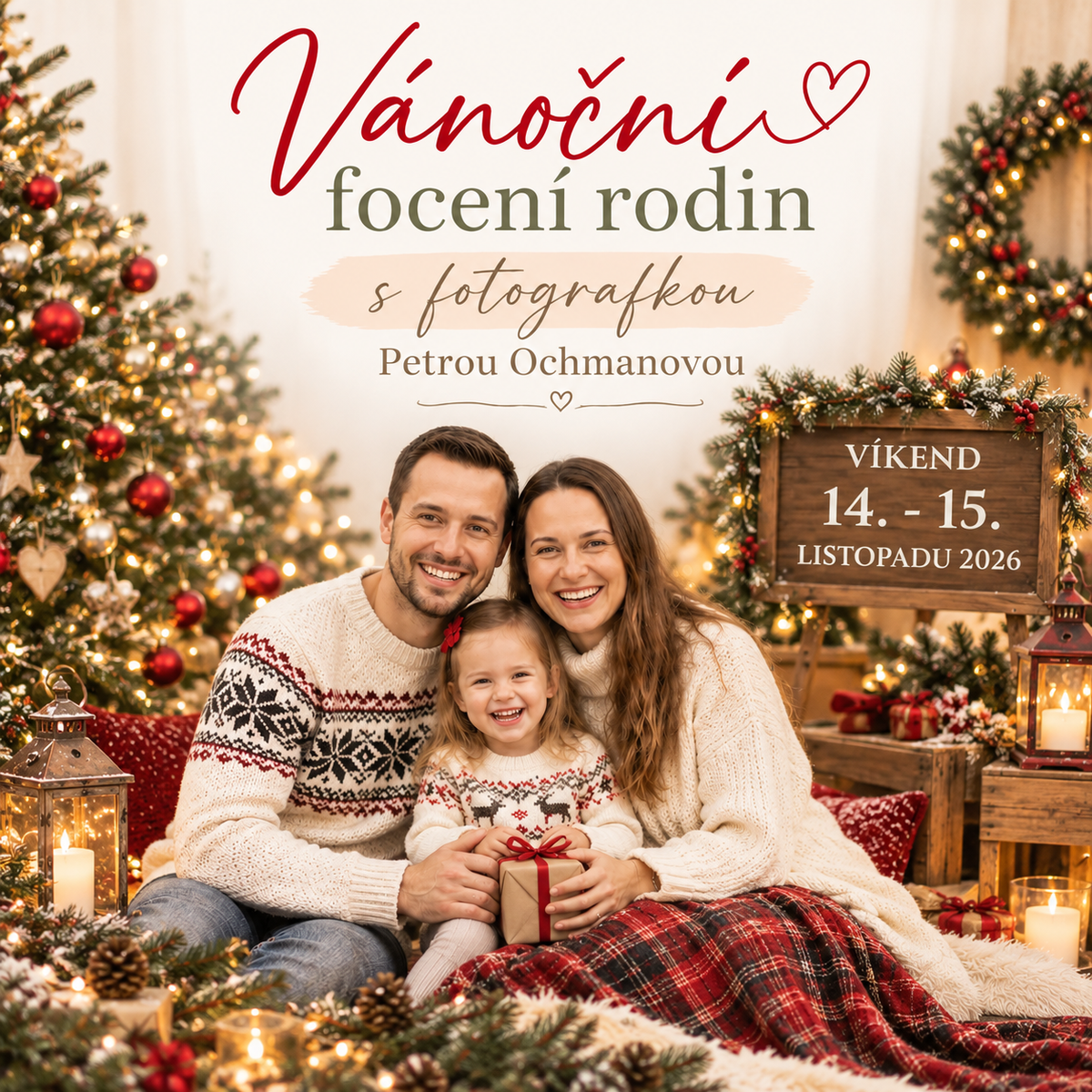 Vánoční focení