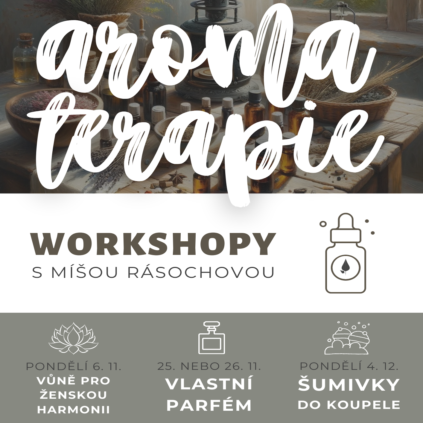 AROMATERAPIE - workshop