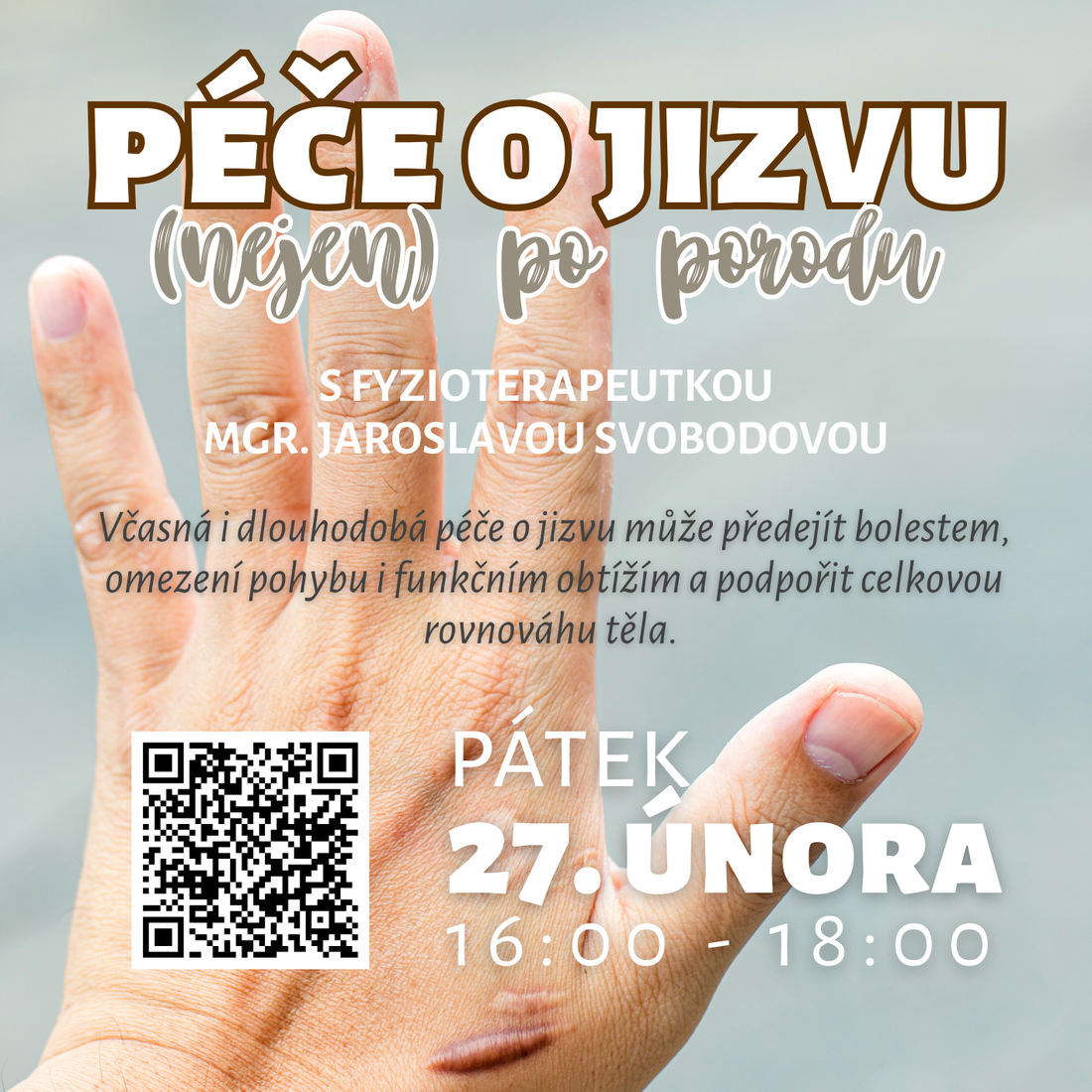 Péče o jizvu (nejen) po porodu